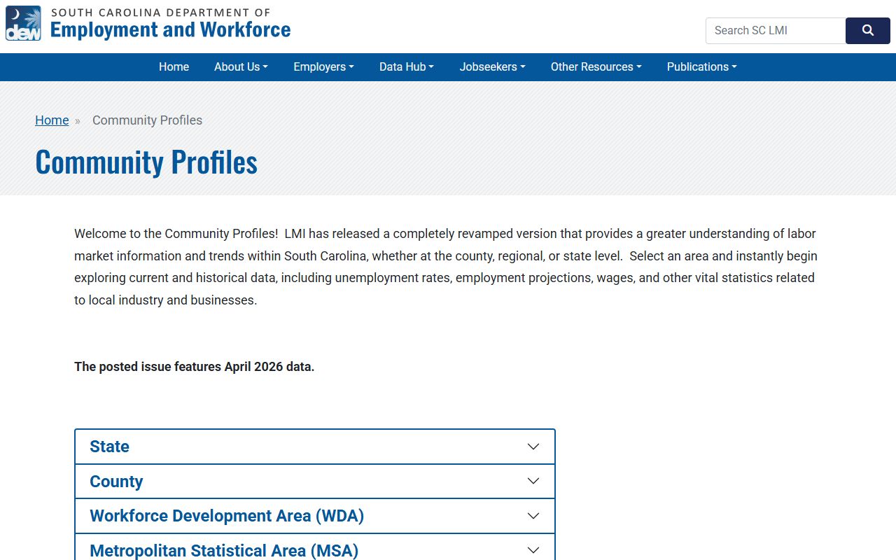 Chesterfield County public records labor market source