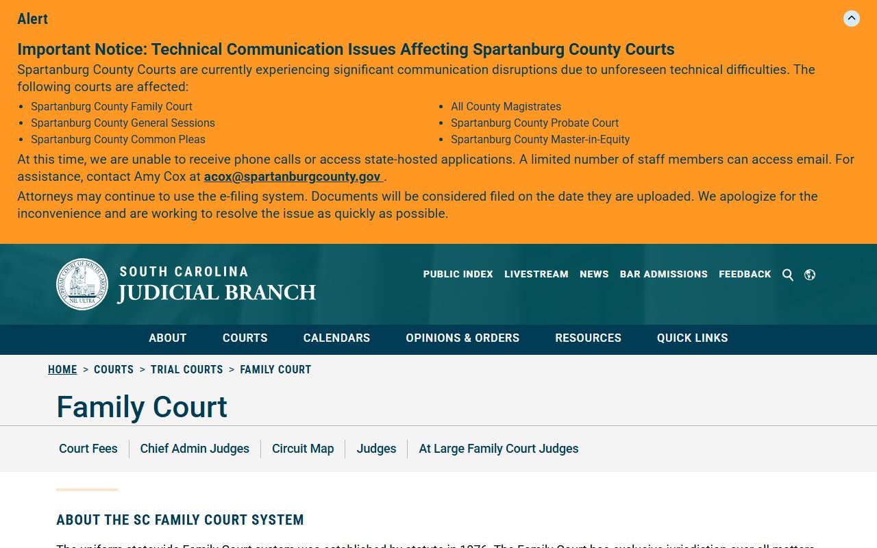 Chesterfield County criminal court records Family Court juvenile source